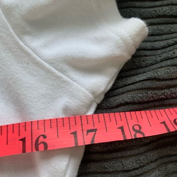 Y2K Youth Girls Nike White Polo Short Sleeve Shirt - Picture 7 of 7